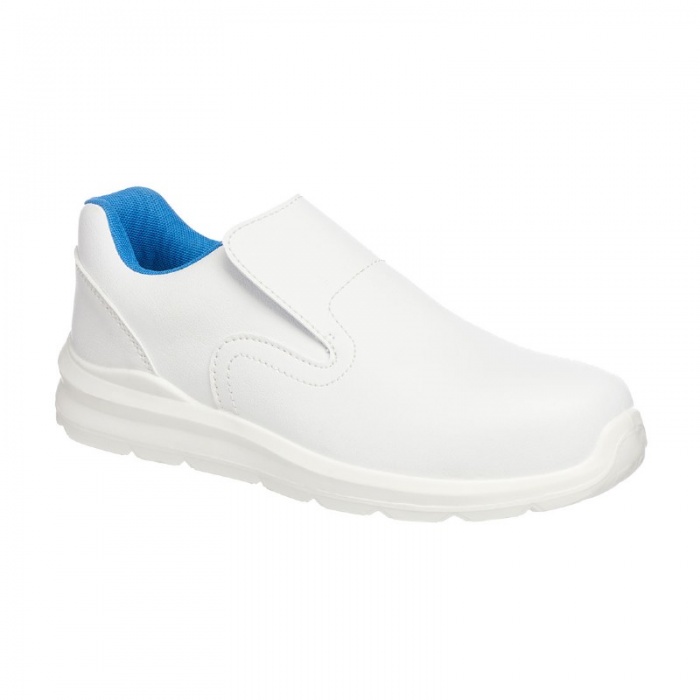 Portwest FD62 Compositelite Slip-On Safety Trainers (White)